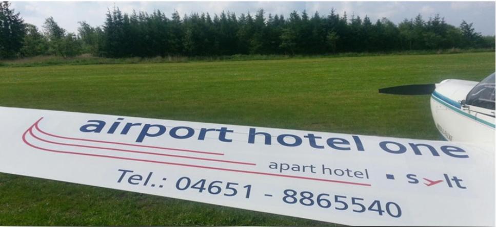 Airport Hotel One Aparthotel Sylt Eksteriør billede